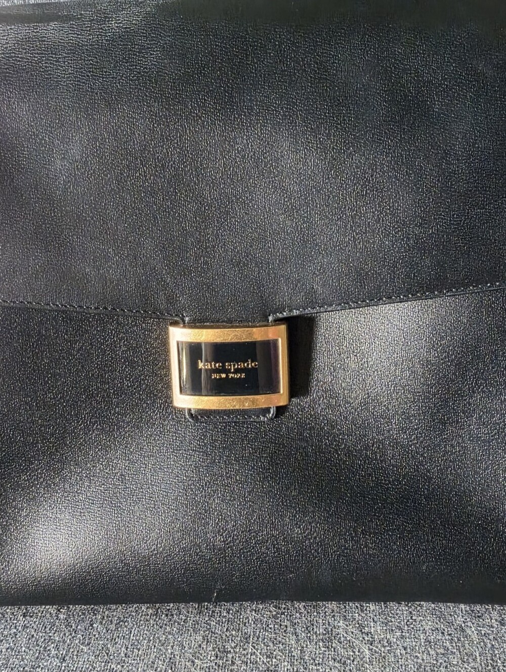 kate spade Black Leather Crossbody Shoulder Bag